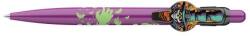 ICO Golyóstoll, 0, 8 mm, nyomógombos, lila mintás tolltest, ICO Halloween , kék (9010193002) - fodicoaruhaz