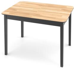 Viko design Összecsukható étkezőasztal bükkfából ST fekete nagyméretű (VK0040-2025)