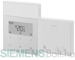 Siemens RDL211RF. ST Programozható szobatermosztát, fűtésre és hűtésre, RF (rádiós) készlet