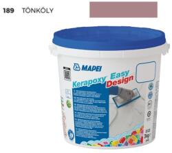 Mapei Kerapoxy Easy Design Epoxy Fugázó 189 (tönköly) 3 Kg (5kb018903)