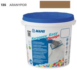 Mapei Kerapoxy Easy Design Epoxy Fugázó 135 (aranypor) 3 Kg (5kb013503)