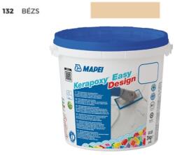 Mapei Kerapoxy Easy Design Epoxy Fugázó 132 (bézs) 3 Kg (5kb013203)