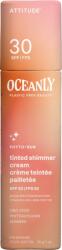 ATTITUDE Oceanly PHYTO-SUN Tinted Shimmer fényvédő krém SPF30 - 30 g