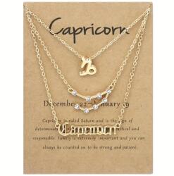HARAHU Set de colier cu Semne - Capricorn KP38791