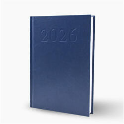Bluering Határidőnapló agenda Standard A/5, napi, fehér lapokkal (kék) 2027. Bluering® (19072) - iroda-ellatas
