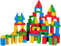  100 db-os színes építőkocka B
