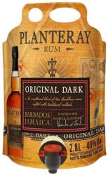 Planteray Original Dark Eco Pouch rum (2, 8L / 40%) - drinkmix