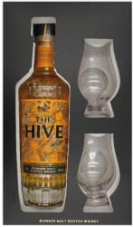  The Hive whisky Ajándékcsomag 2 pohárral DRS (0, 7L / 46%) - drinkmix