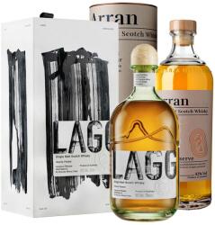Arran sziget whisky-csomag (Lagg Inaugural 2 és Arran Barrel Reserve) (2x0, 7L / 50% és 43%)
