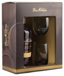 Dos Maderas 5+5 éves rum 2 pohárral (0, 7L / 40%) - drinkmix
