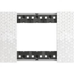 Legrand Rama, ornament, modulara, 3, module, PIXEL, Bticino, Living, Now, KA4803MW (KA4803MW)