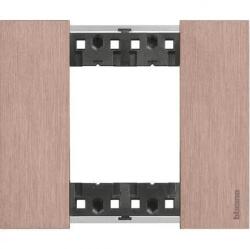 Legrand Rama, ornament, modulara, 2, module, Cupru, Bticino, Living, Now, KA4802ZM (KA4802ZM)