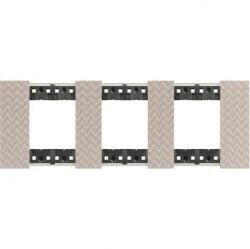 Legrand Rama, ornament, modulara, 2+2+2, module, OPTIC, Bticino, Living, Now, KA4802M3MM (KA4802M3MM)