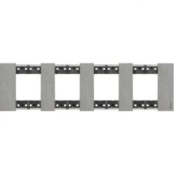 Legrand Rama, ornament, modulara, 2+2+2+2, module, Otel, Bticino, Living, Now, KA4802M4ZG (KA4802M4ZG)