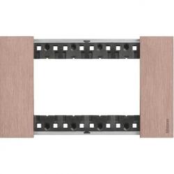 Legrand Rama, ornament, modulara, 4, module, Cupru, Bticino, Living, Now, KA4804ZM (KA4804ZM)