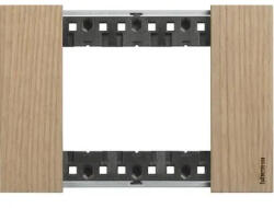 Legrand Rama, ornament, modulara, 3, module, Stejar, Bticino, Living, Now, KA4803LM (KA4803LM)