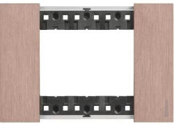 Legrand Rama, ornament, modulara, 3, module, Cupru, Bticino, Living, Now, KA4803ZM (KA4803ZM)
