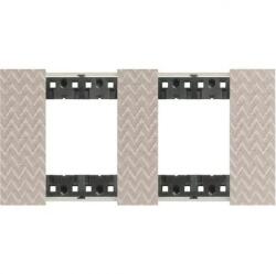 Legrand Rama, ornament, modulara, 2+2, module, OPTIC, Bticino, Living, Now, KA4802M2MM (KA4802M2MM)
