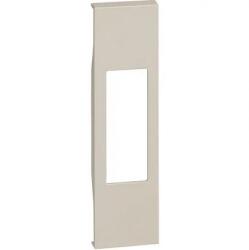 Legrand Placa, Modulara, pentru, priza, standard, italiaITA, 10/16A, 1M, Nisip, Bticino, Living, Now, KM02 (KM02)
