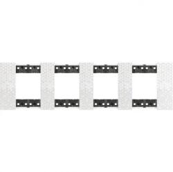 Legrand Rama, ornament, modulara, 2+2+2+2, module, PIXEL, Bticino, Living, Now, KA4802M4MW (KA4802M4MW)
