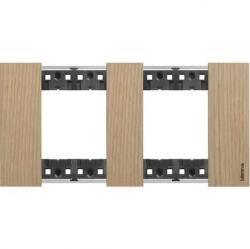 Legrand Rama, ornament, modulara, 2+2, module, Stejar, Bticino, Living, Now, KA4802M2LM (KA4802M2LM)