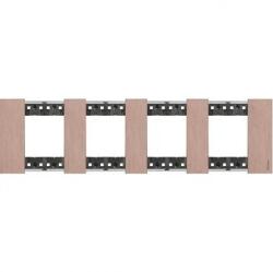 Legrand Rama, ornament, modulara, 2+2+2+2, module, Cupru, Bticino, Living, Now, KA4802M4ZM (KA4802M4ZM)
