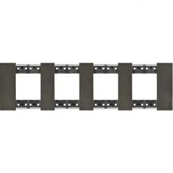 Legrand Rama, ornament, modulara, 2+2+2+2, module, SPACE, Bticino, Living, Now, KA4802M4NG (KA4802M4NG)
