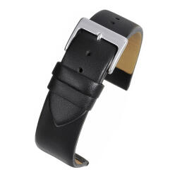 LBS Curea Ceas Piele Naturala Bovina (neagra) 20mm