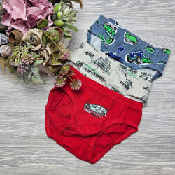 Aura Via Fiú alsó autó mintás 3db/cs 5-7 év 71350