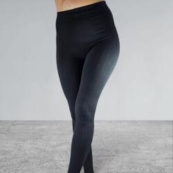 Aura Via Thermo fenékemelős és hasleszorítós mintás harisnya fekete, M/L 100815