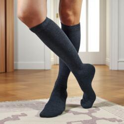 Aura Via férfi térdzokni Sötét szürke, 39-42 100598