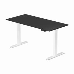 LVN System Elektromosan állítható magasságú íróasztal 138x67cm fekete / fehér | LVN System Control Flex+