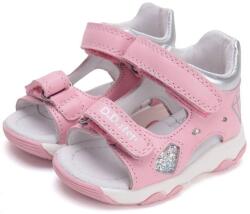 D. D. Step Könnyű, valódi bőr D. D. step gyerekszandál, oldalán villogó LED