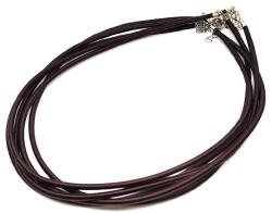 R. M. ékszer Barna anyag zsinór nyaklánc 45 cm (010386)