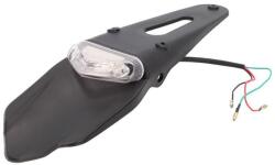 101-Octane Sárvédő hátsó, rendszámtábla tartó LED-es féklámpával Supermotard, Enduro 101-Octane