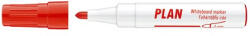 ICO Táblamarker Ico Plan kerek piros (9580009003)