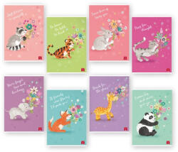 Pigna Füzet Pigna Cutesie A/4 tűzött 50 lapos kockás (02330605M) - argentumshop