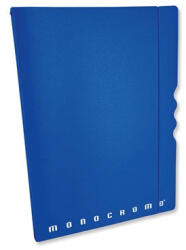 Pigna Füzet Pigna Monocromo Dual Block A/4 gumis mappával vonalas és kockás 2 x 40 lapos (023087000) - argentumshop