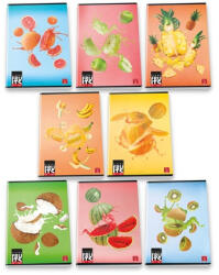 Pigna Füzet Pigna Fruits A/5 tűzött 42 lapos vonalas (02306381R/02314211R)