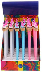 Centrum Golyóstoll Centrum Mini Flamingós Fagyi 0, 7 mm kék vegyes eldobható (89528) - argentumshop