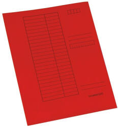 PD Gyorsfűző papír pd A/4 piros