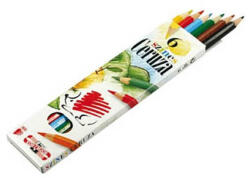 ICO Színes ceruza Ico Süni 6 db-os klt (7140147000)