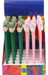 Centrum Golyóstoll Centrum Baby Dínó 0, 7 mm kék vegyes eldobható (89525) - argentumshop