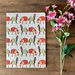 ALEX CLARK ART Füzet Alex Clark, vonalas, 18, 5x25, 5 cm, 40 oldal, Lovak (SNL12) - argentumshop