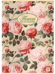 Pigna Füzet Pigna Nature Flowers A/5 tűzött 42 lapos vonalas (02088351R)