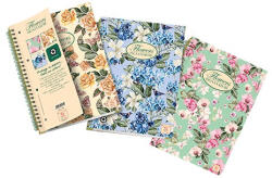 Pigna Spirálfüzet Pigna Nature Flowers A/4 120 lapos mikroperforált kockás (0215124T5)