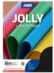 Kreatív Junior dekor gumilap A/4, fekete 10 db/csomag (134070)