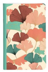 Clairefontaine Jegyzetfüzet Clairefontaine Gaia bézs 7, 5x12 cm, 24 lapos, vonalas, vegyes minta (116250C) - argentumshop