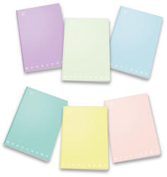 Pigna Füzet Pigna Monocromo Pastel A/4 tűzött 42 lapos kockás (02298905M)