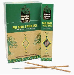  Mystic Spirits Aromas Szent Fa Fehér Zsálya Palo Santo White Sage Füstölő